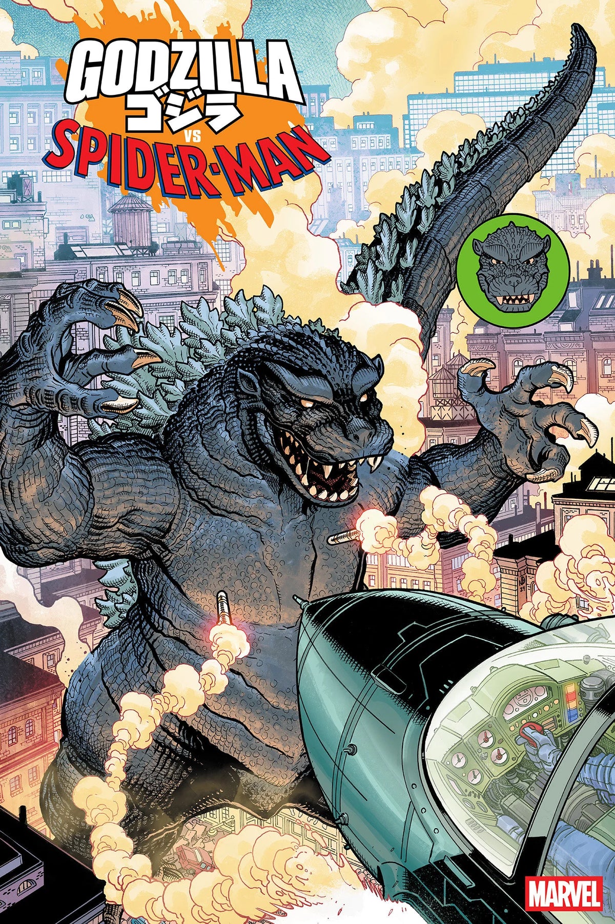 Godzilla vs Spider-Man #1 Nick Bradshaw Monster Homage Variant 04/30/25