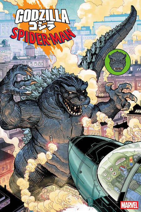 Godzilla vs Spider-Man #1 Nick Bradshaw Monster Homage Variant 04/30/25