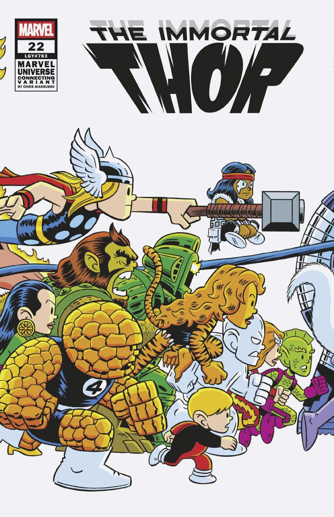 Immortal Thor #22 Chris Giarrusso Marvel Universe Connecting Wrap Variant M 04/02/25
