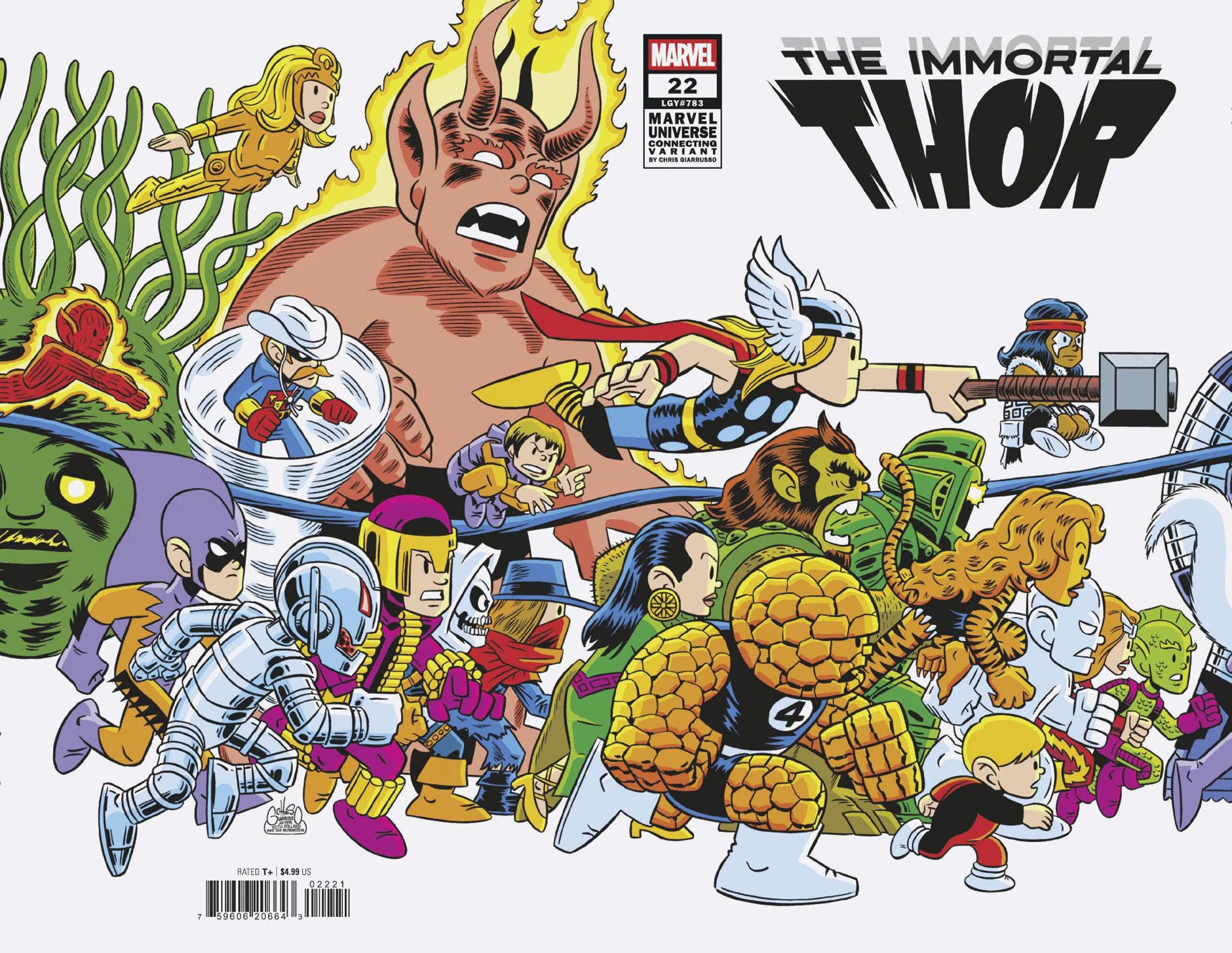 Immortal Thor #22 Chris Giarrusso Marvel Universe Connecting Wrap Variant M 04/02/25