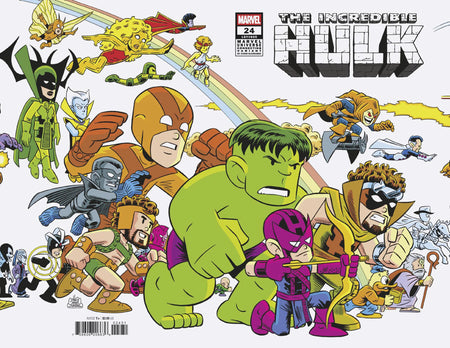 Incredible Hulk #24 Chris Giarrusso Marvel Universe Connecting Wrap Variant E 04/09/25