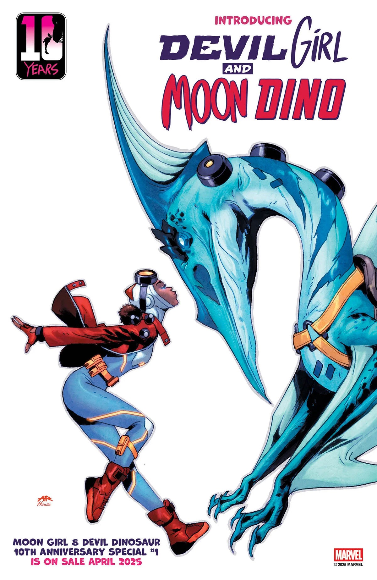 Moon Girl & Devil Dinosaur 10th Anniversary Special #1 Anand Ramcheron Variant 04/02/25