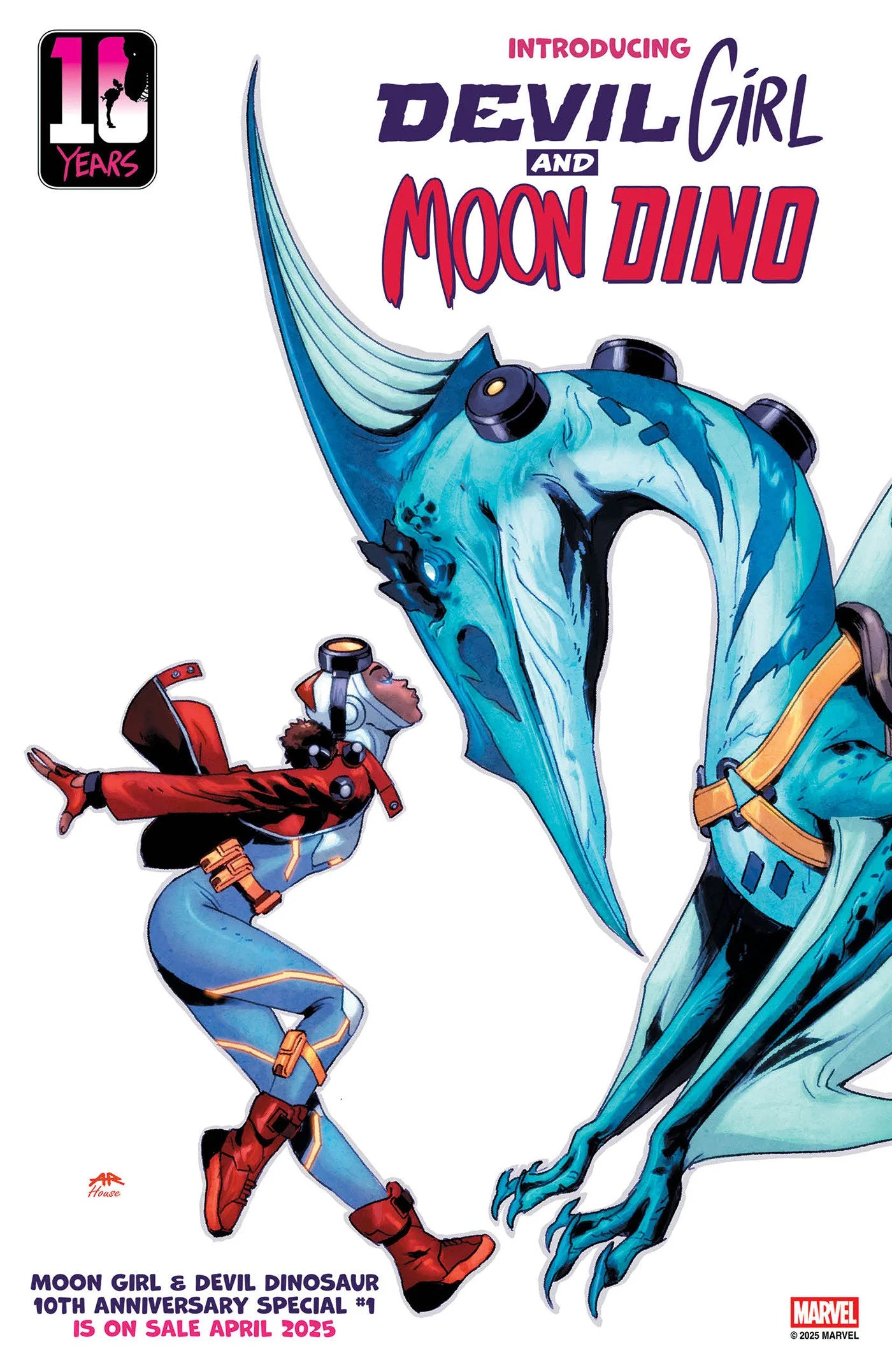 Moon Girl & Devil Dinosaur 10th Anniversary Special #1 Anand Ramcheron Variant 04/02/25