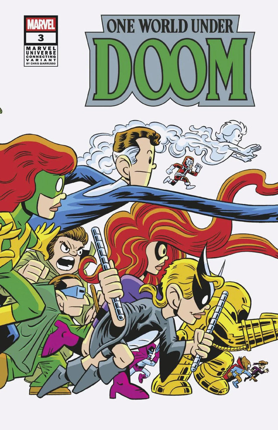 One World Under Doom #3 Chris Giarrusso Connect Variant H 04/23/25 (Of 9)