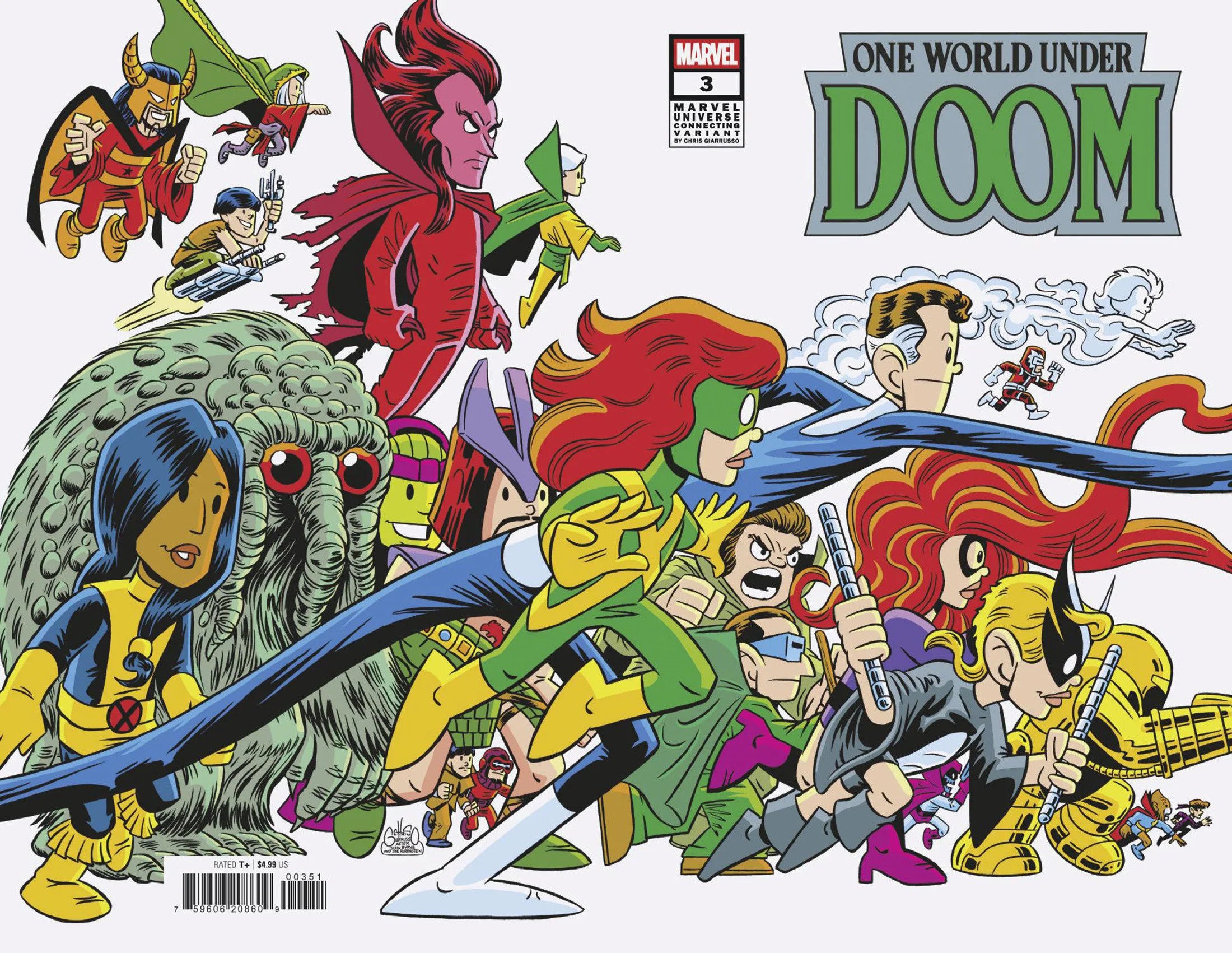 One World Under Doom #3 Chris Giarrusso Connect Variant H 04/23/25 (Of 9)