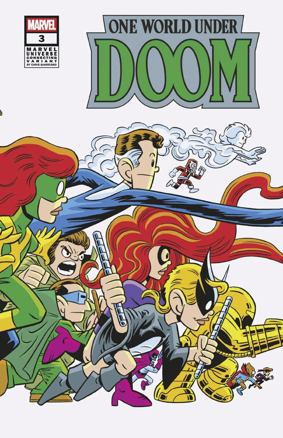 One World Under Doom #3 Chris Giarrusso Connect Variant H 04/23/25 (Of 9)