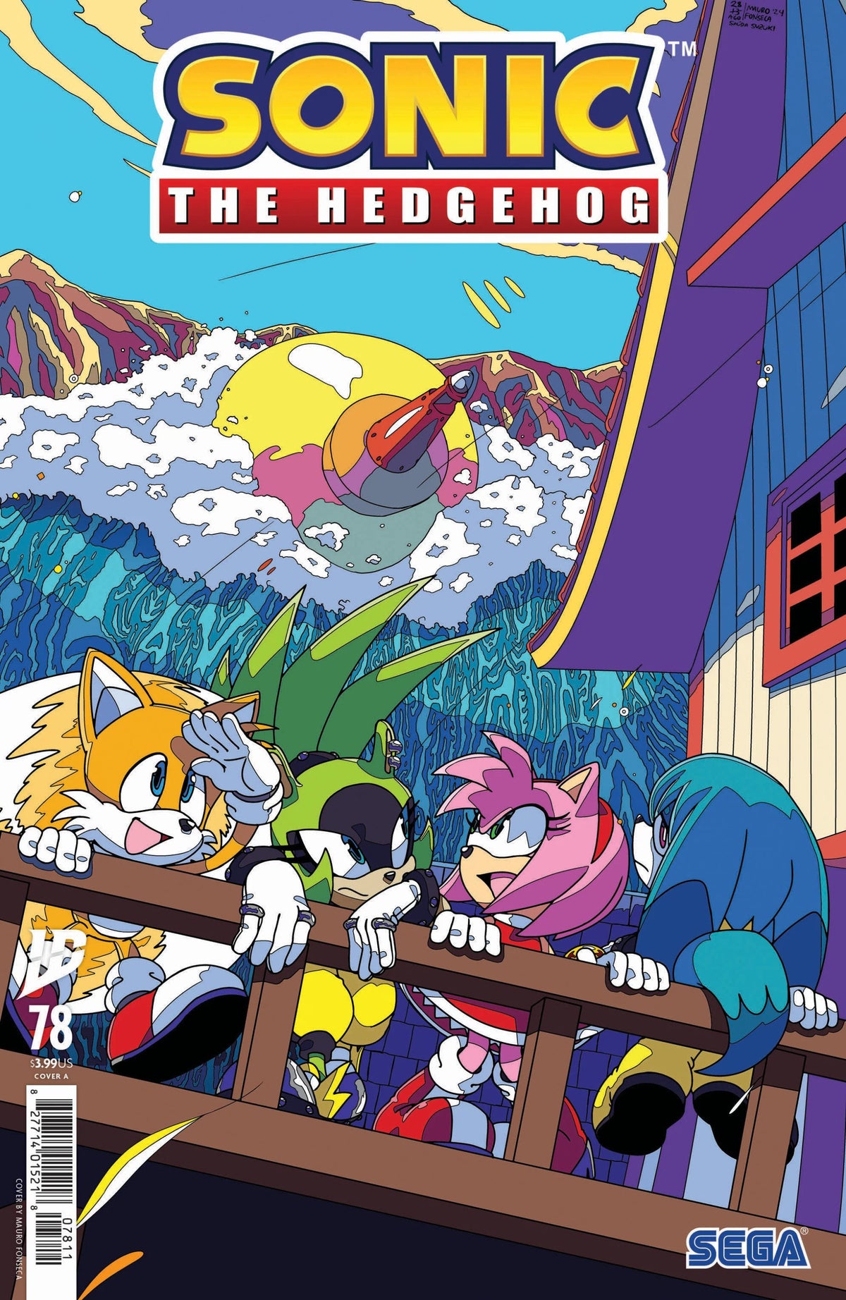 Sonic the Hedgehog #78 CVR A Fonseca 05/07/25