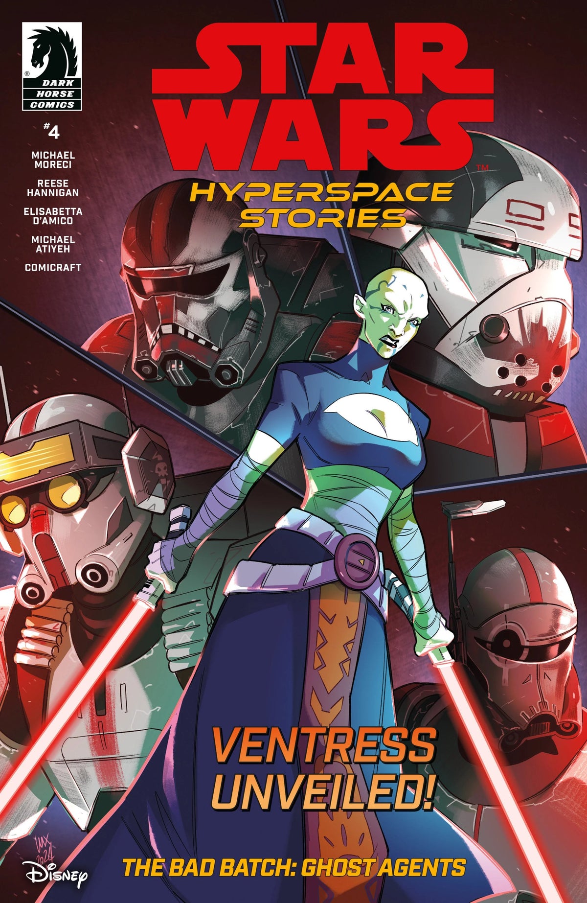 Star Wars: Hyperspace Stories: The Bad Batch-Ghost Agents #4 CVR A Valeria Favoccia 06/11/25