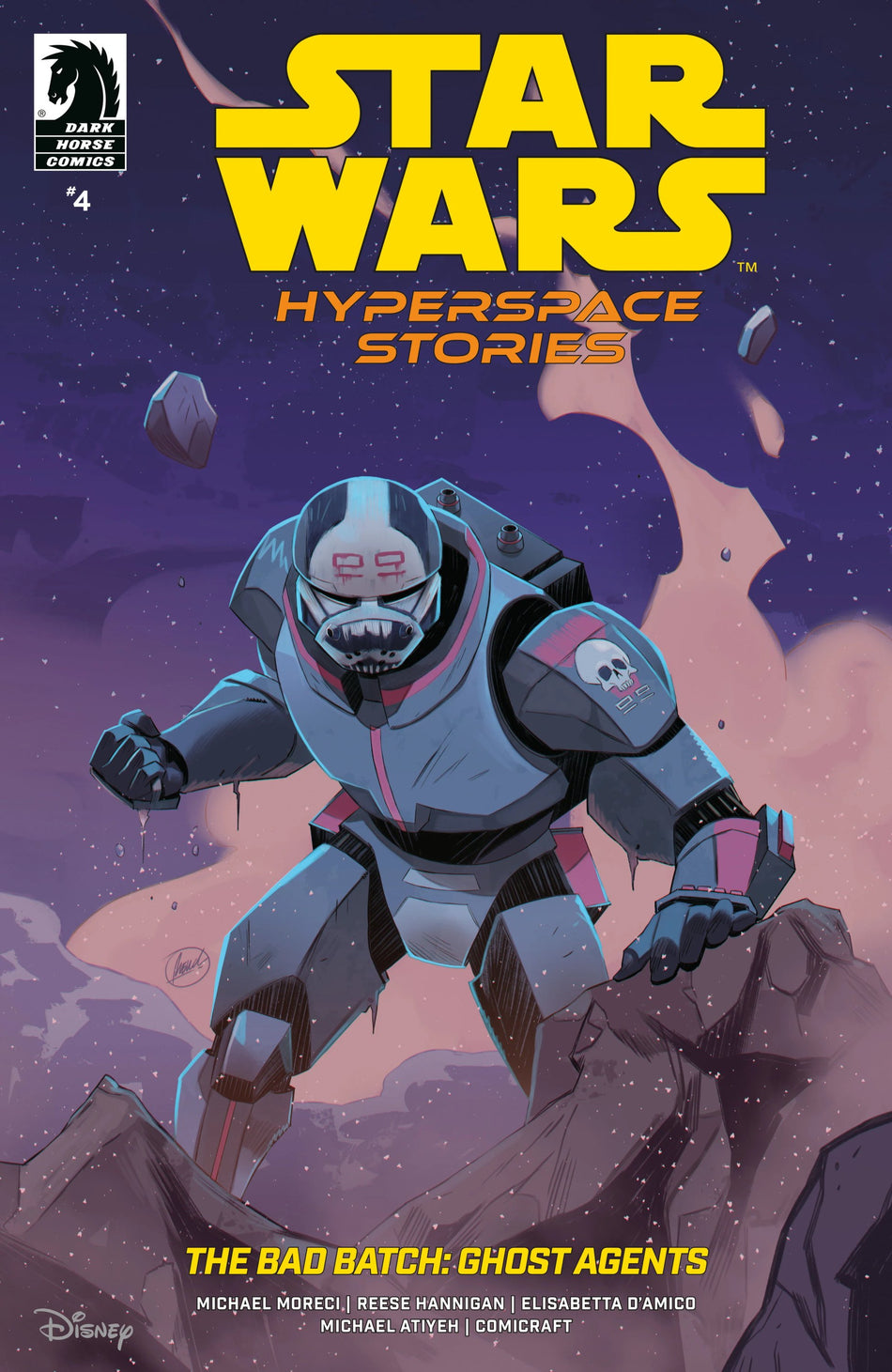 Star Wars: Hyperspace Stories: The Bad Batch-Ghost Agents #4 CVR B French Carlomagno 06/11/25