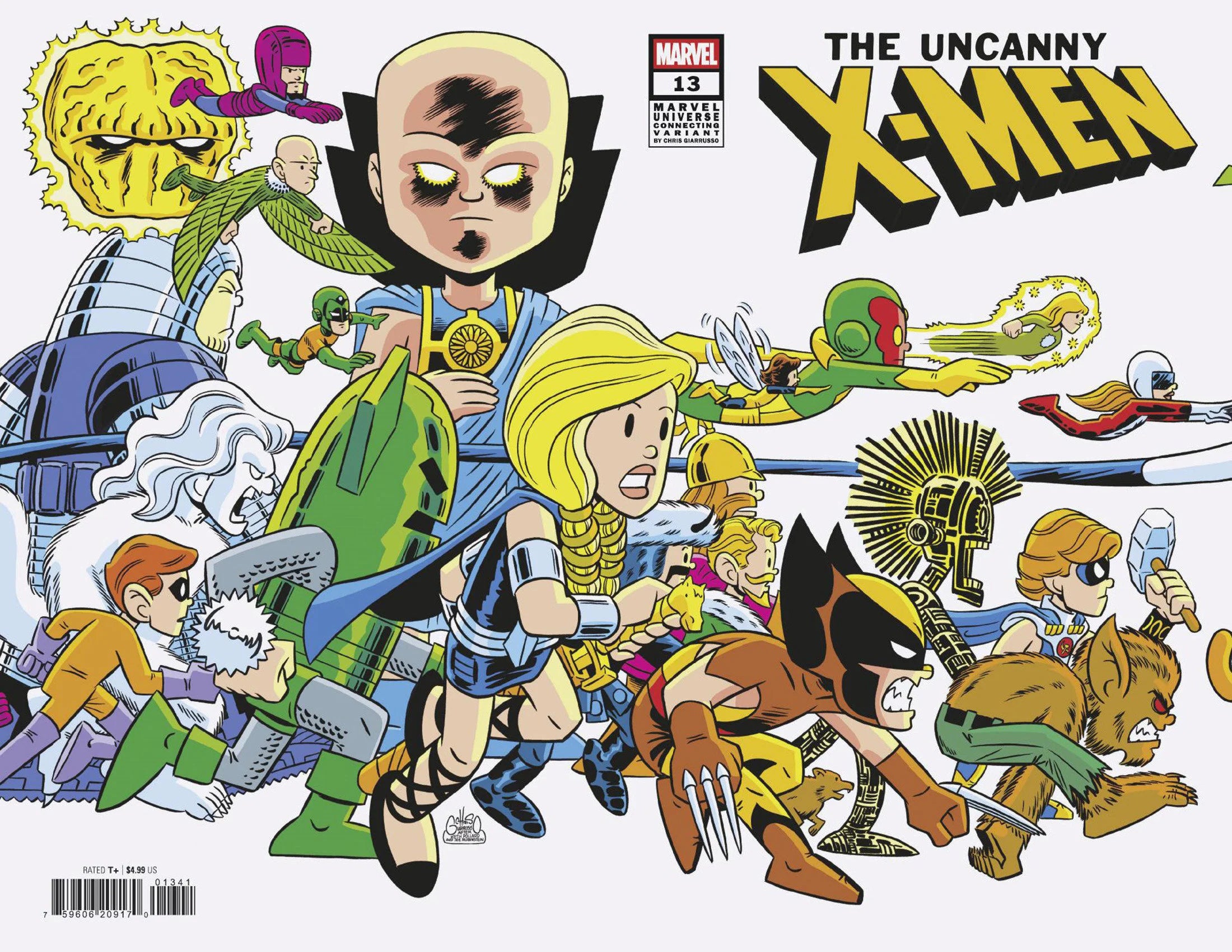 Uncanny X-Men #13 Chris Giarrusso Marvel Universe Connecting Wrap Variant N 04/09/25