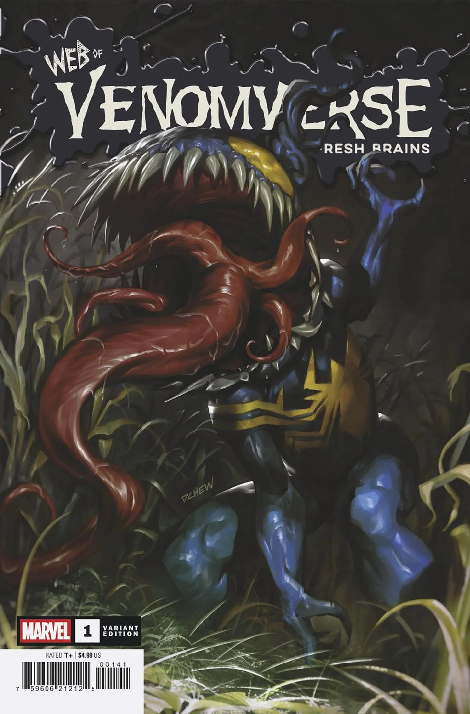 Web of Venomverse: Fresh Brains #1 Derrick Chew Variant 04/16/25