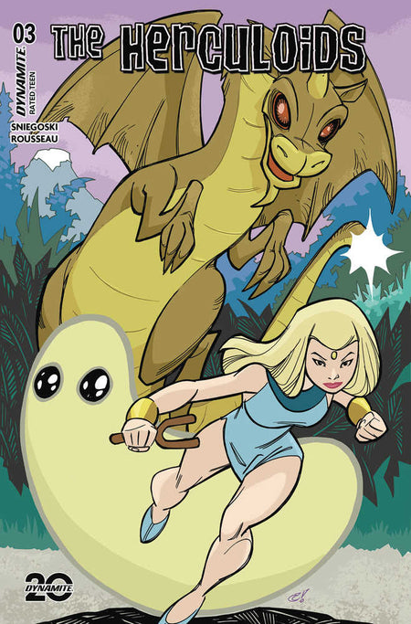 Herculoids #3 CVR H 1:10 Variant Edition Rousseau Development Art 05/07/25