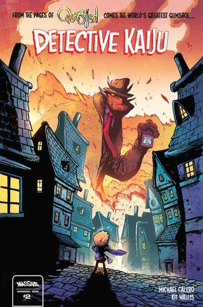 Detective Kaiju #2 CVR A Kit Wallis 08/13/25 (Of 4)