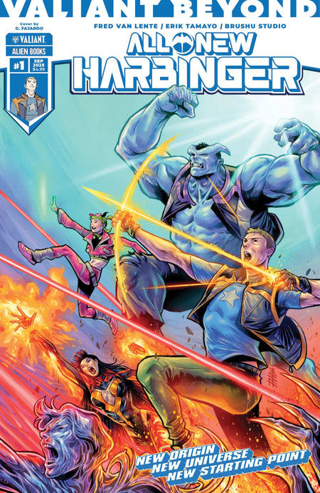 Valiant Beyond: All New Harbinger #1 Variant B Fajardo Wraparound Variant 09/10/25
