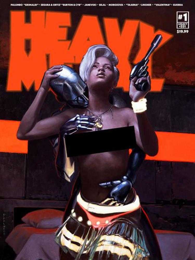 Heavy Metal Magazine #1 CVR G David Palumbo NSFW Variant 05/07/25