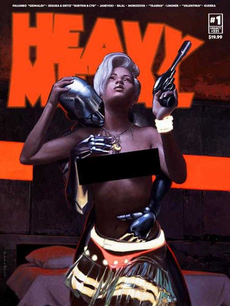 Heavy Metal Magazine #1 CVR G David Palumbo NSFW Variant 05/07/25