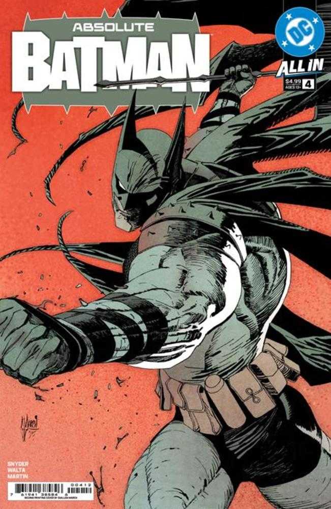 Absolute Batman #4 2nd Print CVR A Guillem March