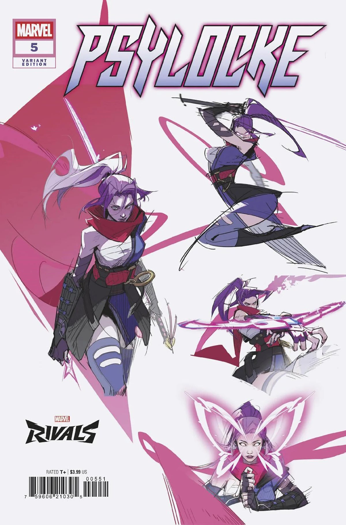Psylocke #5 Netease Games Marvel Rivals Variant 03/19/25