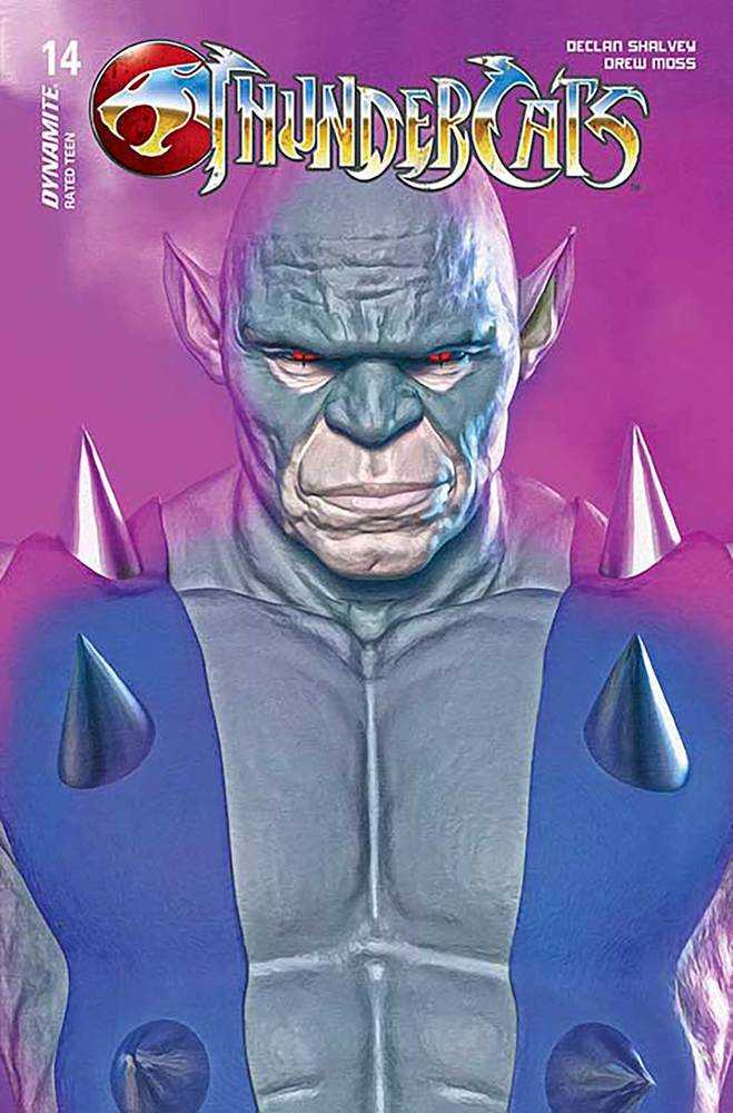 Thundercats #14 CVR Z FOC 1:7 Variant Edition Spears Purple Bkgr 04/16/25