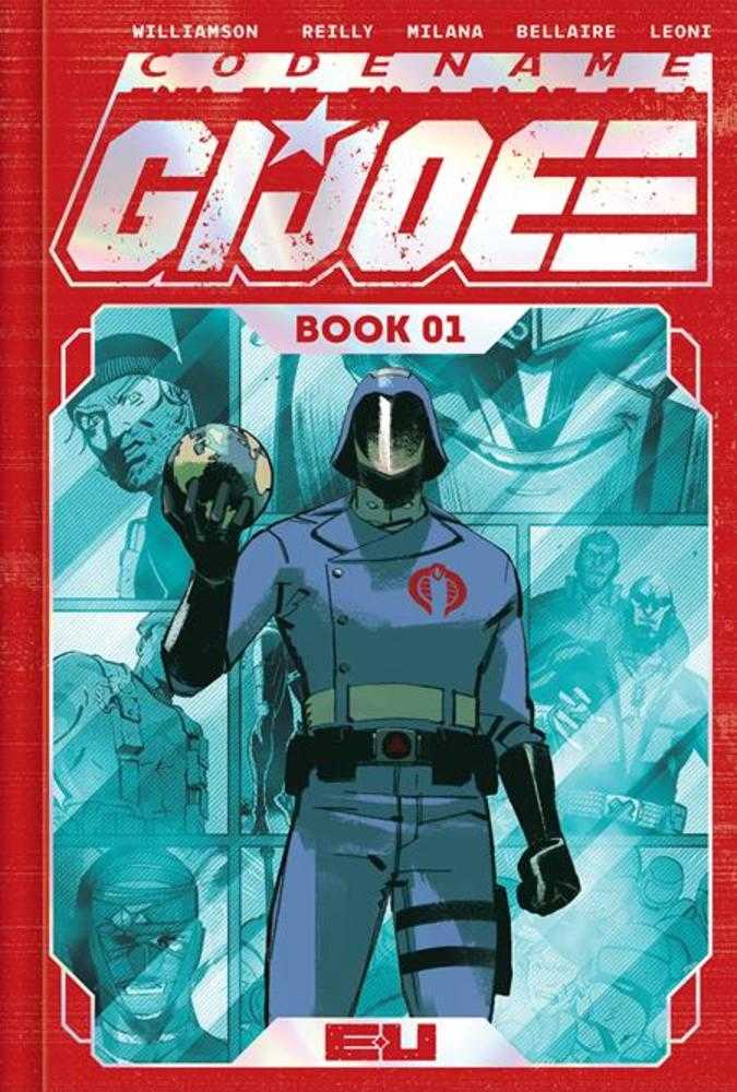 Codename G.I. Joe Deluxe Edition Hardcover Book 01 Direct Market Exclusive Andrea Milana & Annalisa Leoni Spot Foil Cover 06/11/25