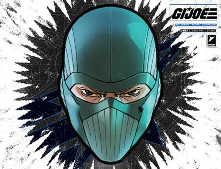 G.I. Joe #7 CVR H Andrea Milana & Andres Juarez Die Cut Foil Mask Variant 05/28/25