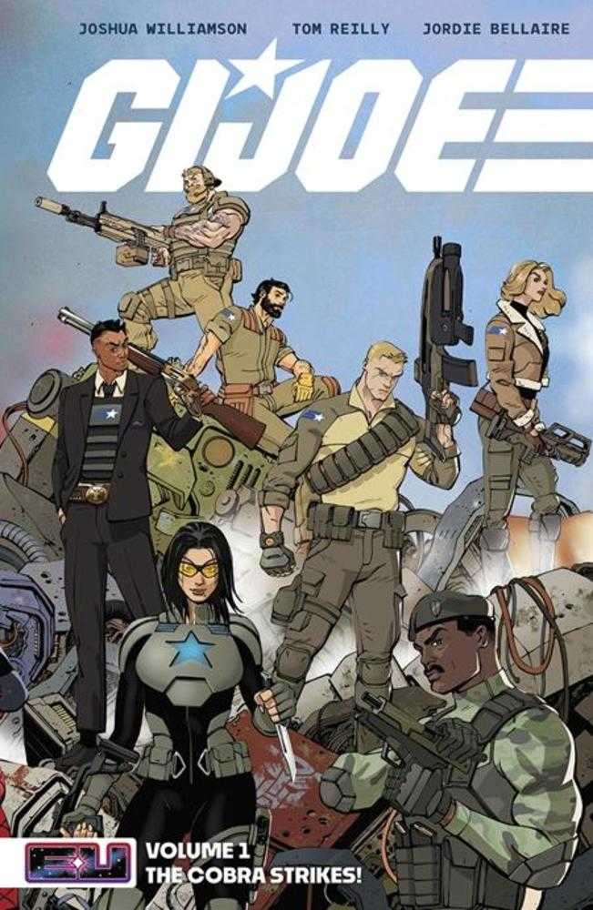 G.I. Joe TPB Volume 01 the Cobra Strikes Tom Reilly Cover 06/04/25