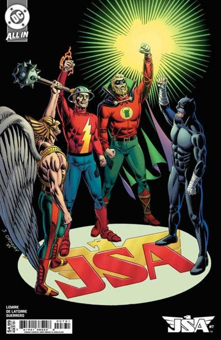 JSA #7 CVR C Jerry Ordway Card Stock Variant 05/07/25
