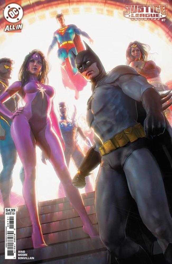 Justice League Unlimited #7 CVR B Tiago Da Silva Card Stock Variant We Are Yesterday 05/28/25