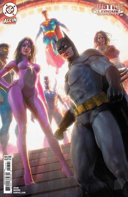 Justice League Unlimited #7 CVR B Tiago Da Silva Card Stock Variant We Are Yesterday 05/28/25