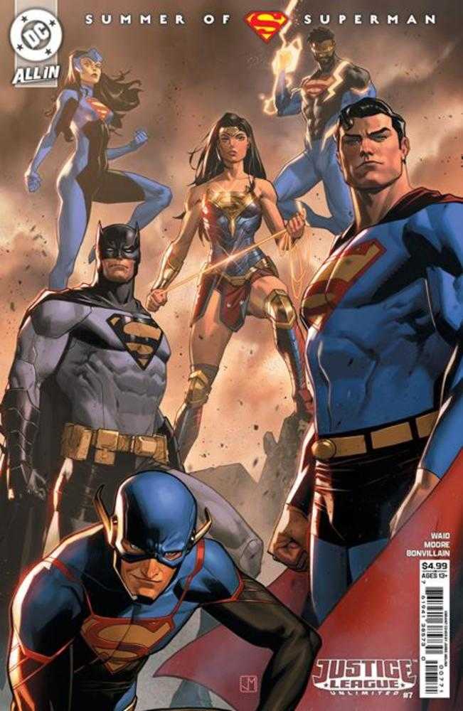 Justice League Unlimited #7 CVR E Jorge Molina Supersmash-Up Card Stock Variant We Are Yesterday 05/28/25