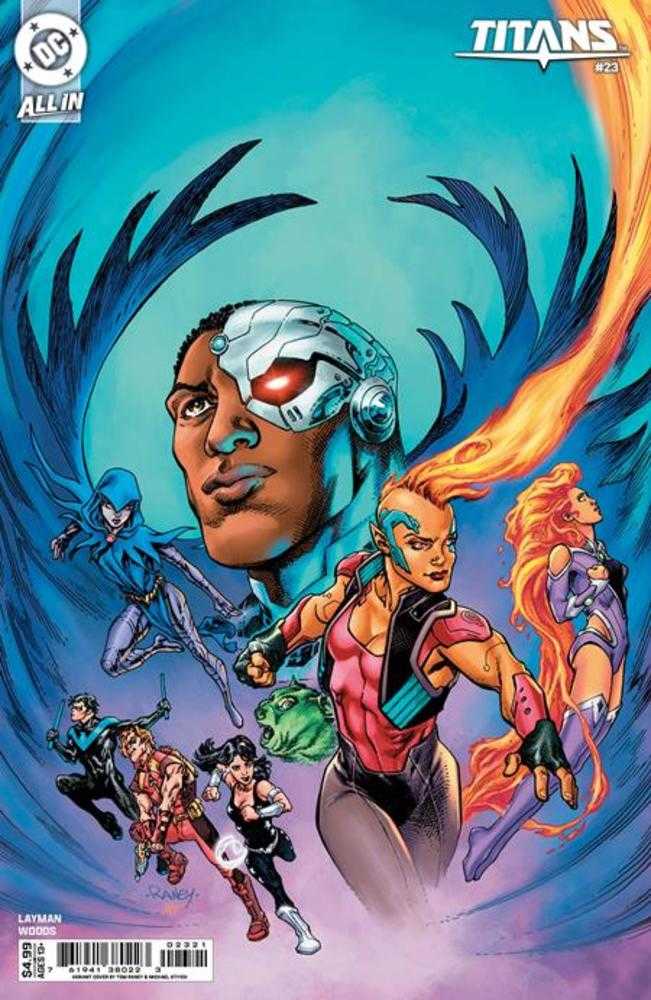 Titans #23 CVR B Tom Raney Card Stock Variant 05/21/25