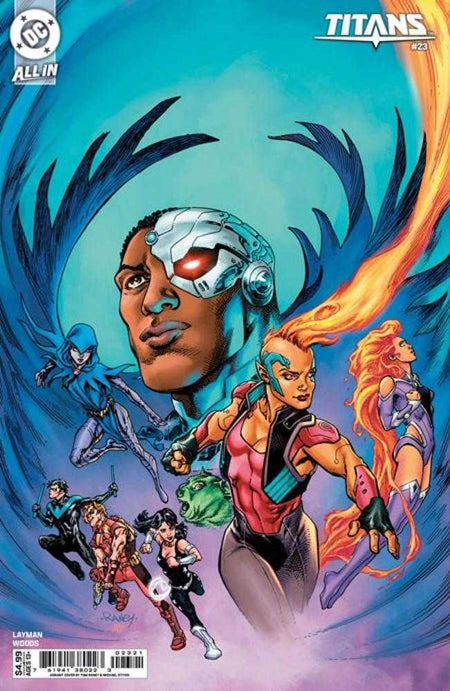 Titans #23 CVR B Tom Raney Card Stock Variant 05/21/25