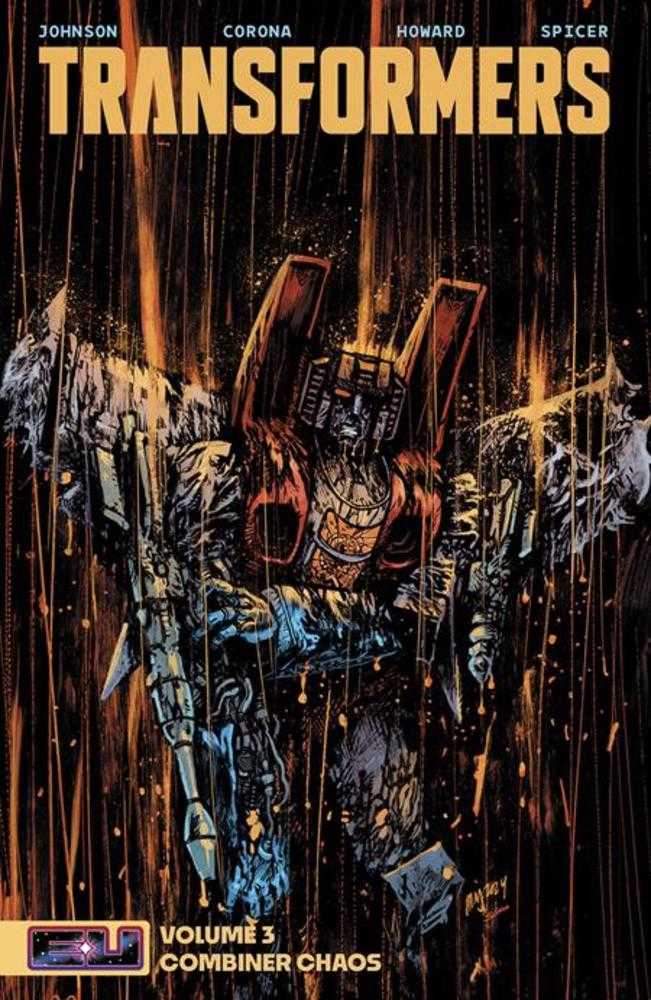 Transformers TPB Volume 03 Combiner Chaos Daniel Warren Johnson & Mike Spicer Cover 05/14/25