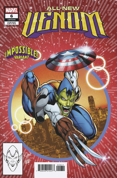 All-New Venom #6 Logan Lubera Impossible! Variant 05/07/25