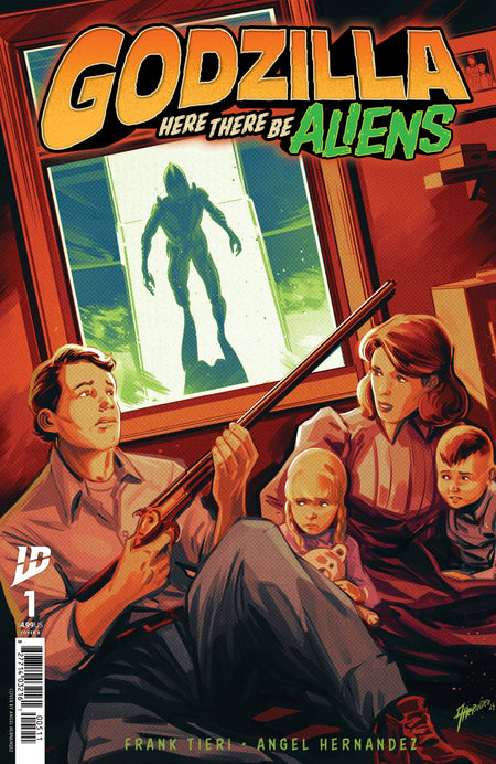 Godzilla: Here There Be Aliens #1 Variant B Hernandez 05/14/25