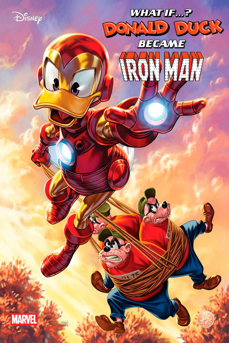 What If...? Donald Duck Became Iron Man #1 Mark Brooks Variant 05/28/25