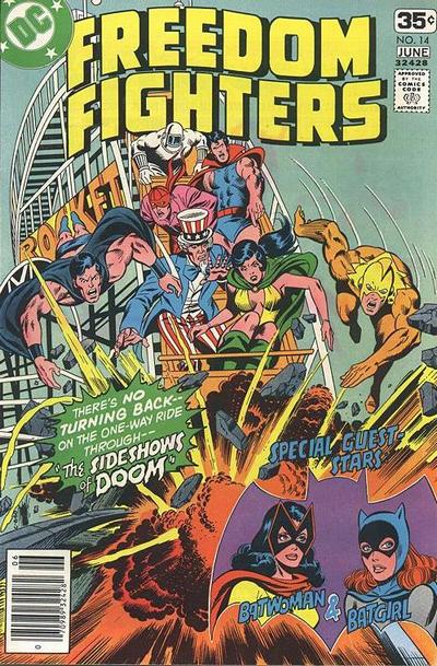 Freedom Fighters 1976 #14 - mid-grade - $3.99