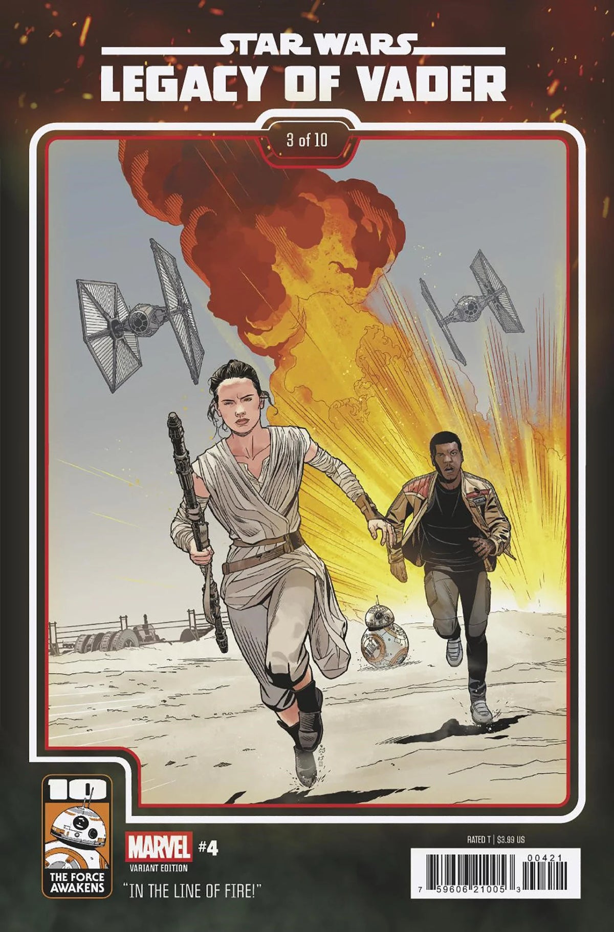 Star Wars Legacy of Vader #4 Force Awakens 10th Ann Variant 05/21/25
