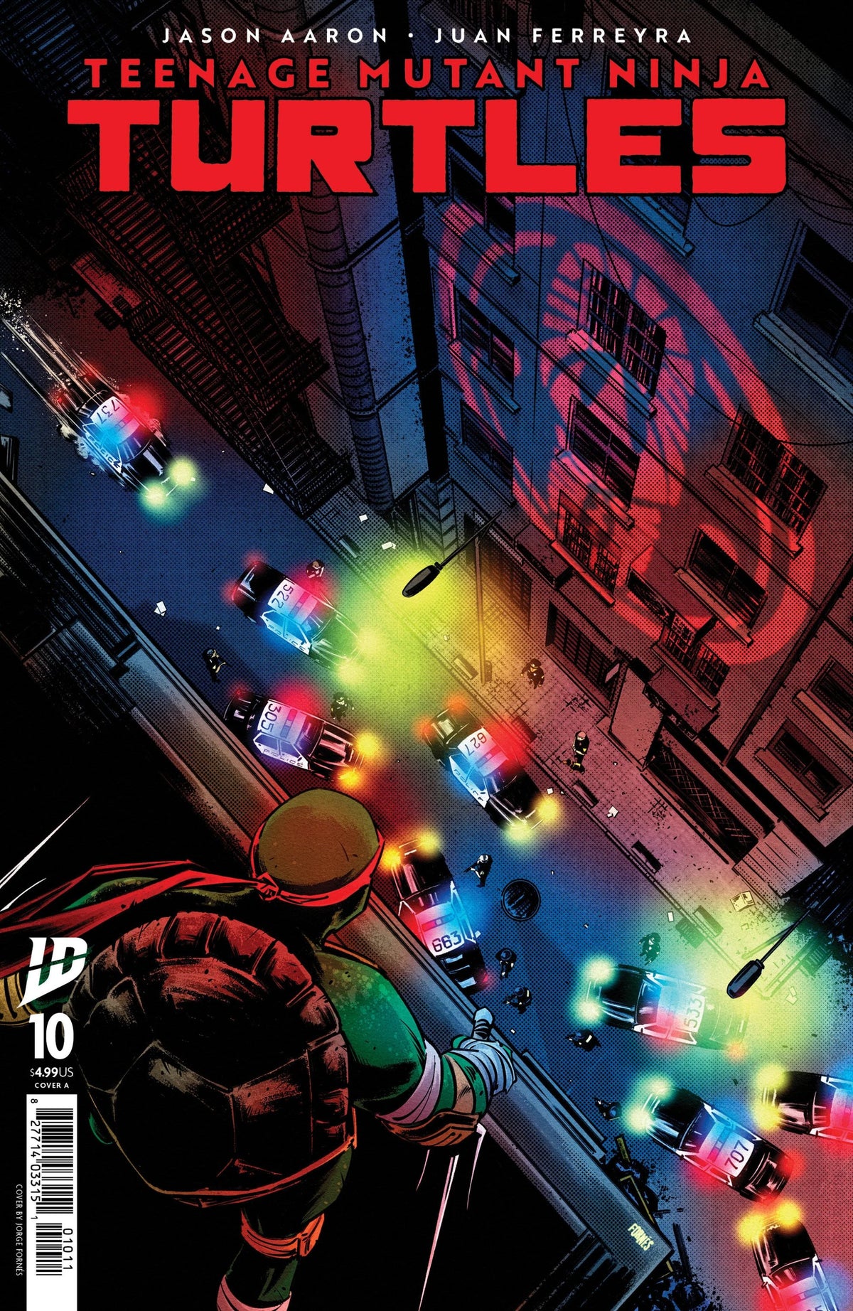 Teenage Mutant Ninja Turtles #10 CVR A FornÃ©s 07/16/25