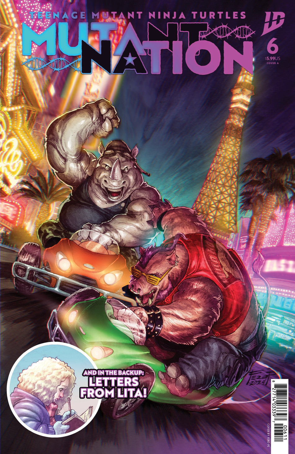 Teenage Mutant Ninja Turtles: Mutant Nation #6 CVR A Pe 05/14/25