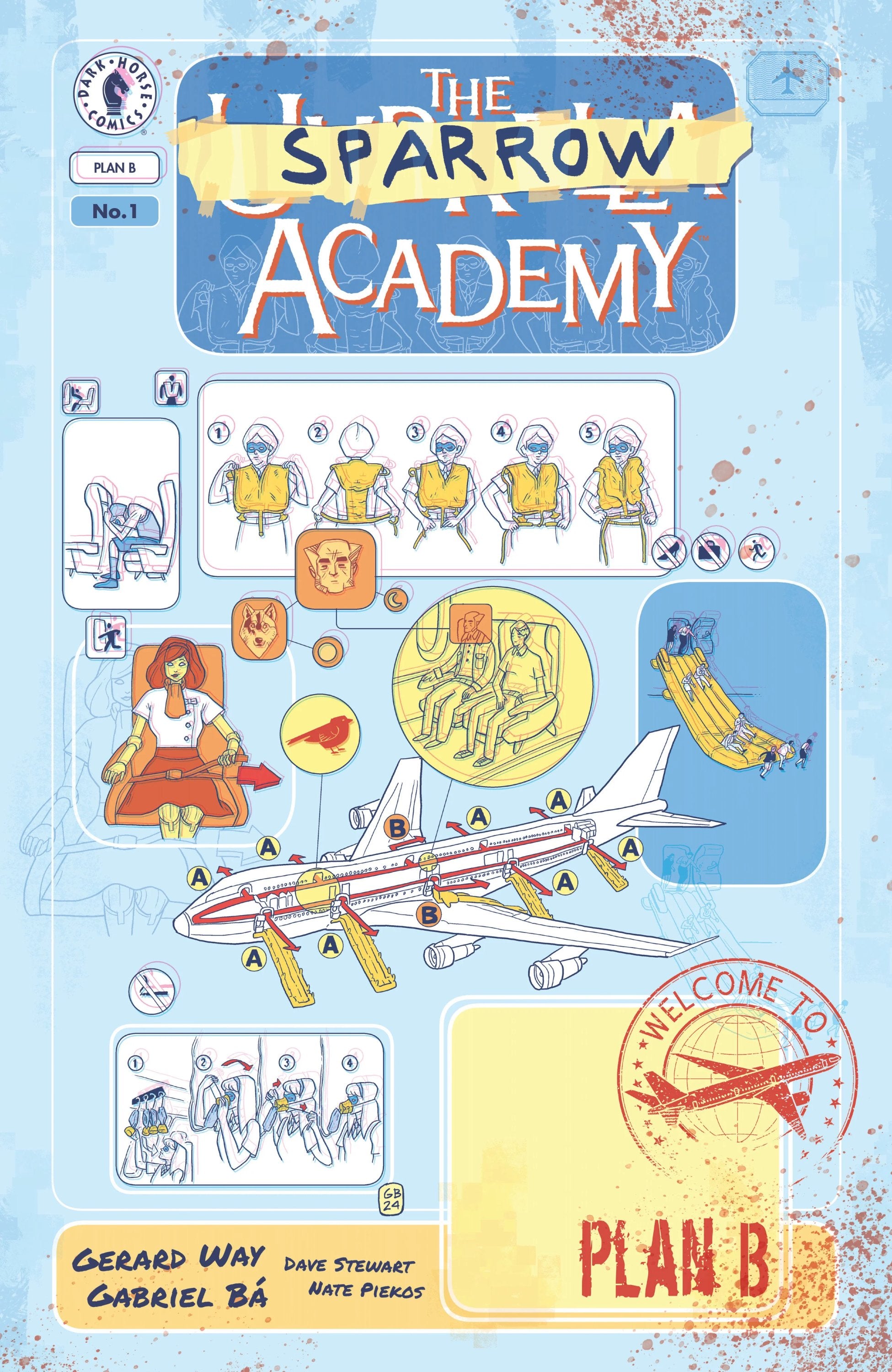 Umbrella Academy: Plan B #1 CVR A Gabriel BÃ¡ 06/11/25