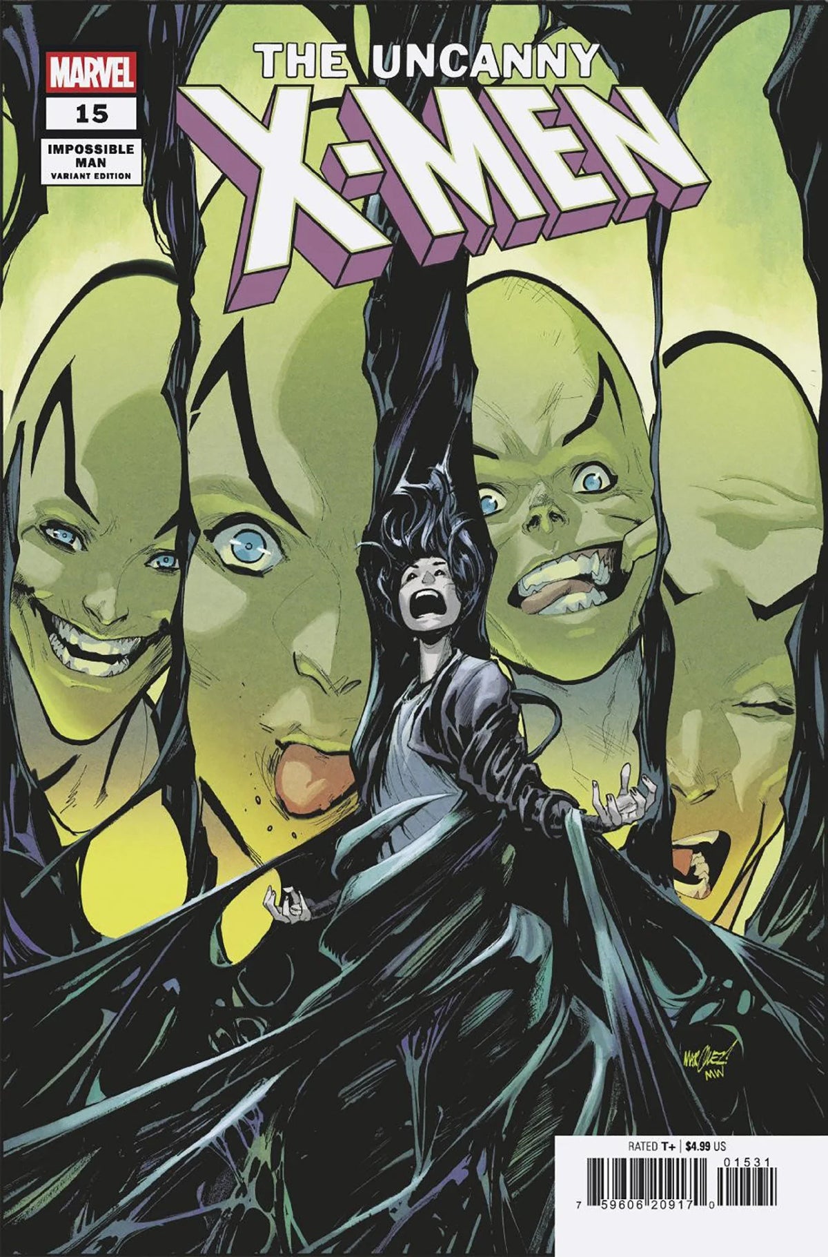 Uncanny X-Men #15 David Marquez Impossible Man Pop-Up Variant 05/28/25