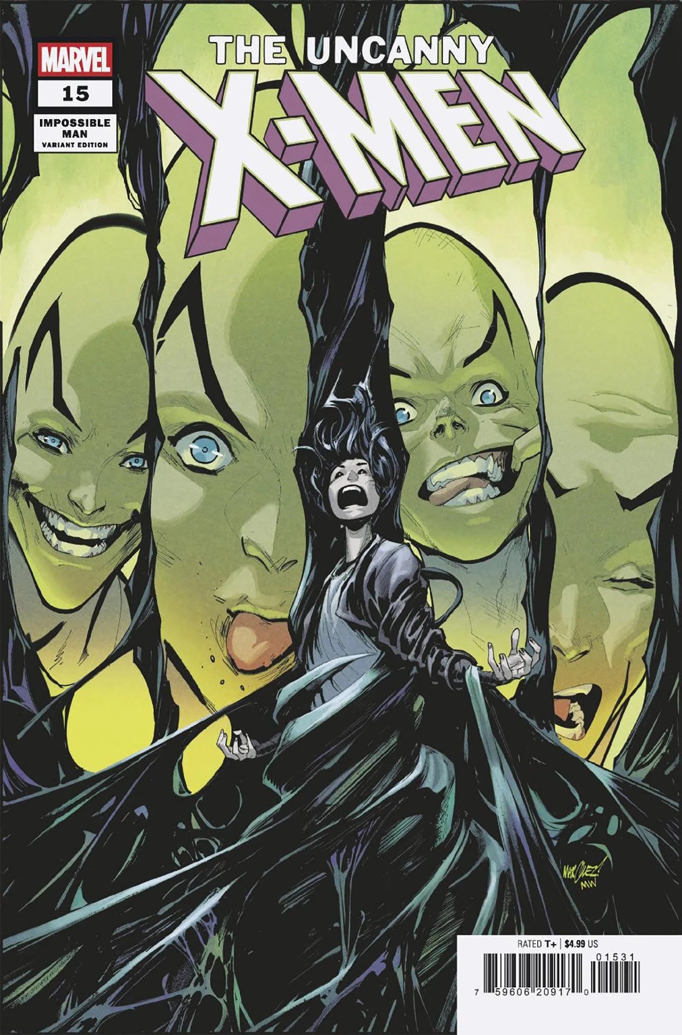 Uncanny X-Men #15 David Marquez Impossible Man Pop-Up Variant 05/28/25