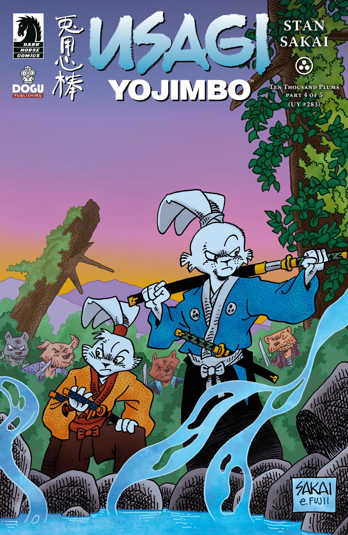 Usagi Yojimbo: Ten Thousand Plums #4 CVR A Stan Sakai 06/18/25