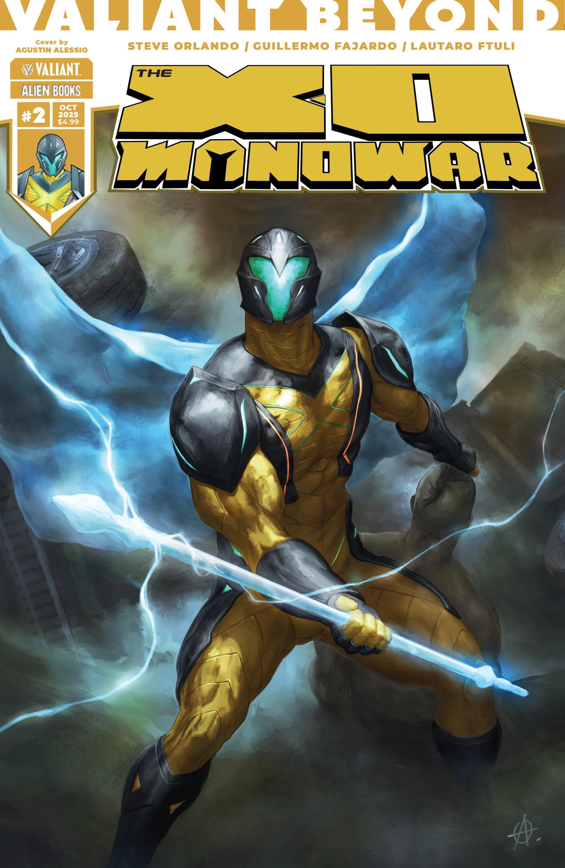 X O Manowar #2 CVR A Alessio 10/29/25