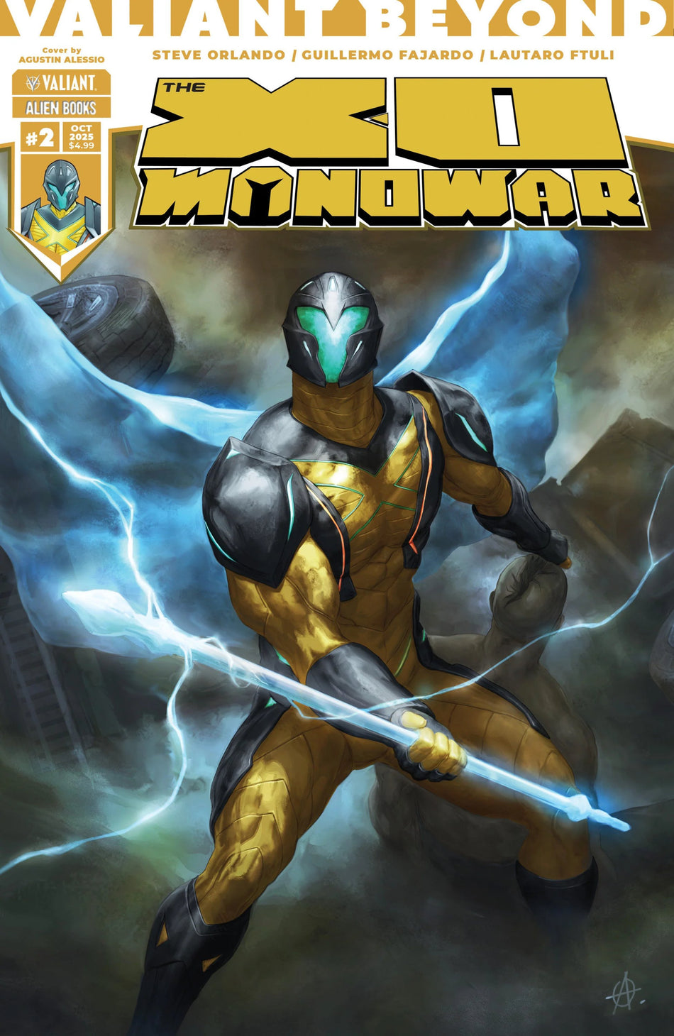 X O Manowar #2 CVR A Alessio 10/29/25