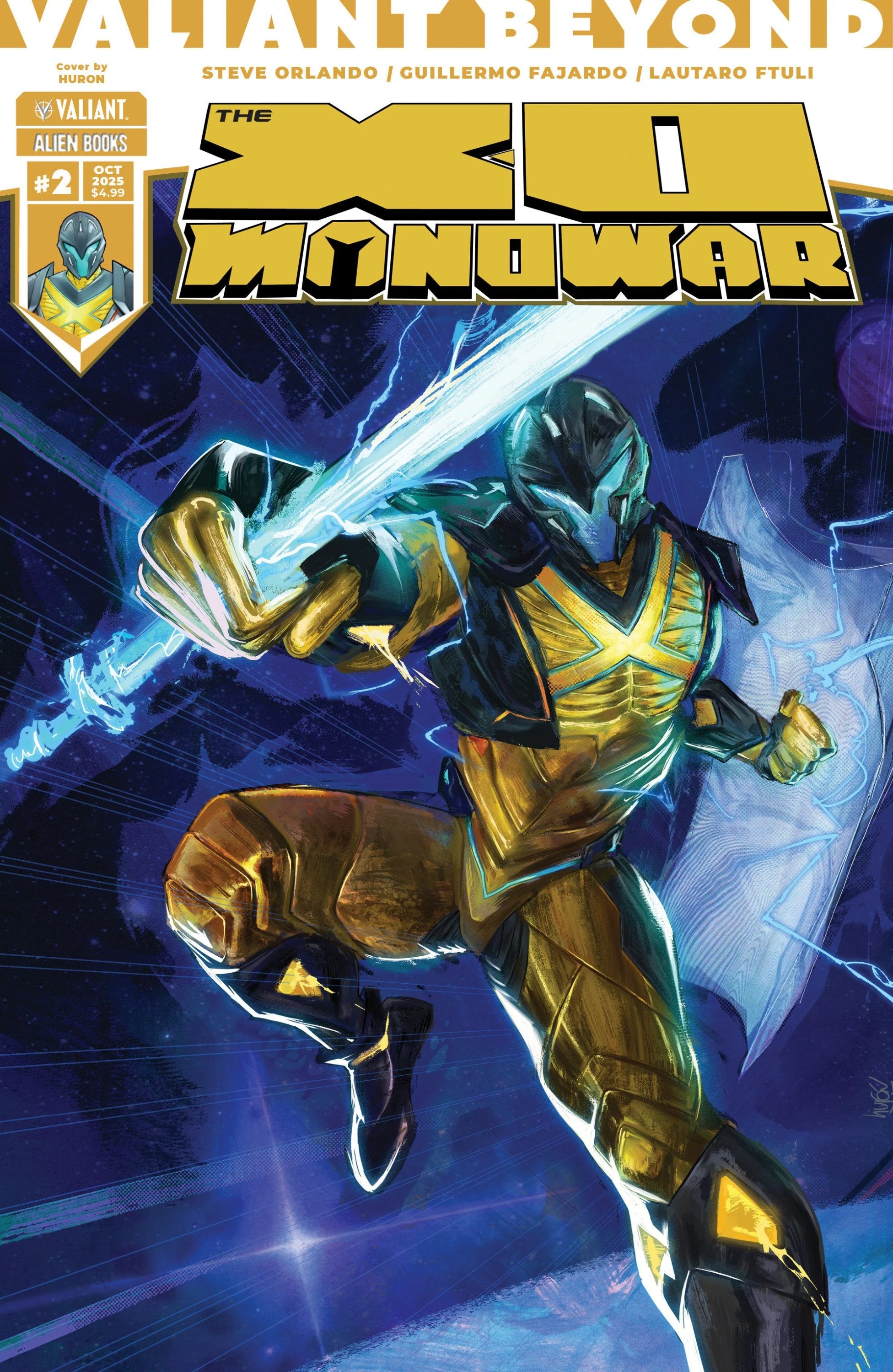 X O Manowar #2 Variant C Huron 10/29/25