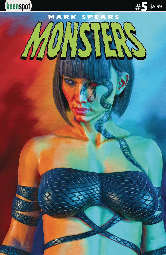 Mark Spears Monsters #5 CVR E Girl With Snake Tattoo 06/11/25
