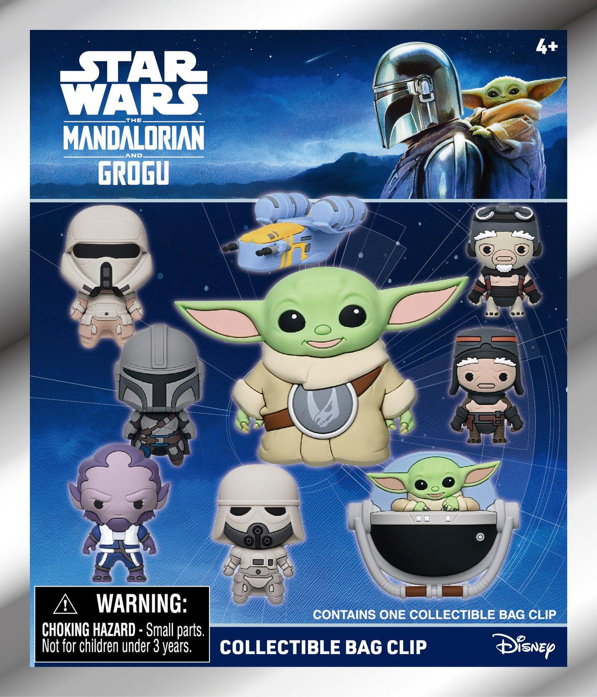 Mandolorian & Grogu Collectible Bag Clip Pack