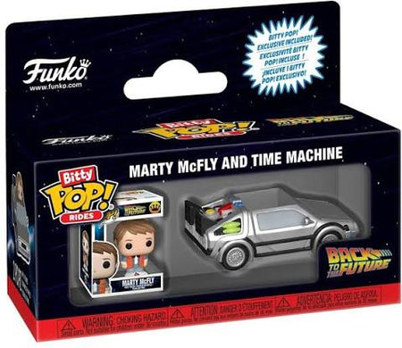 BITTY POP RIDE BACK TO THE FUTURE TIME MACHINE FIG